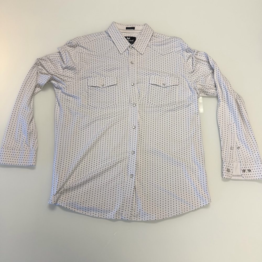 Buttercloth Men's Pearlsnap Shirt - Soft! XL Slim